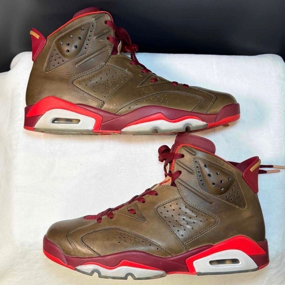 Nike Air Jordan 6 Retro Cigar | 384664-250 | 12M - Picture 2 of 11